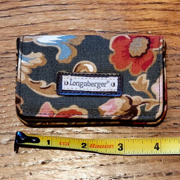 New Longaberger Homestead Collection Card Case Holder - Picture 5 of 6